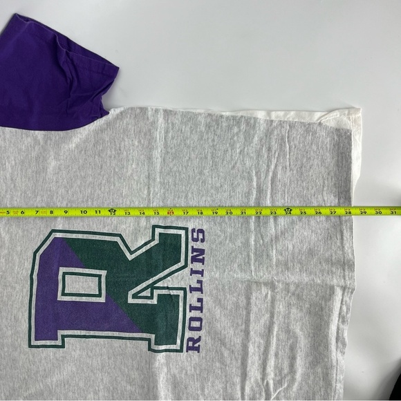 Vintage Gear For Sports Shirt Men Large Grey Colorblock Oversize Rollins Retro - Picture 9 of 10